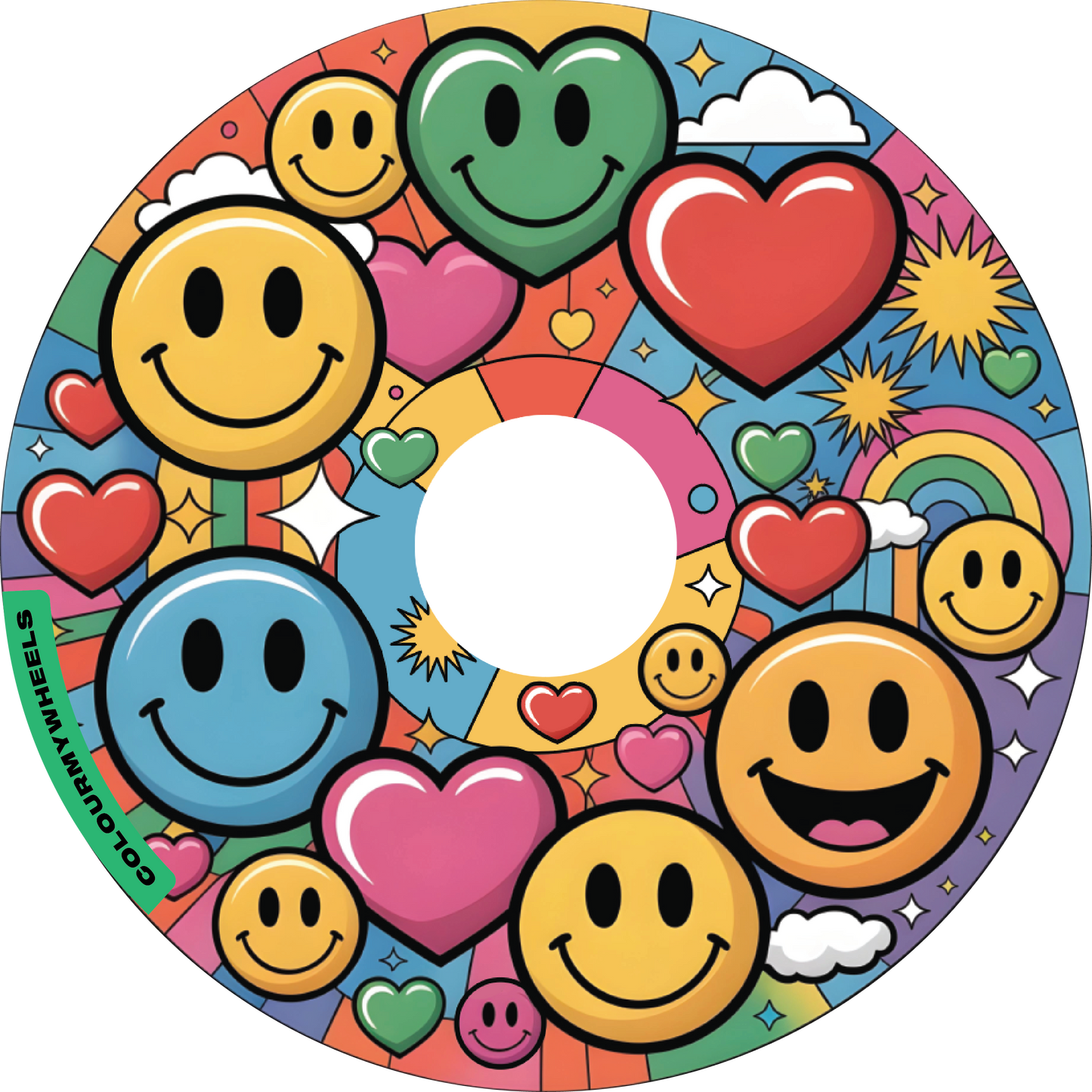 Smiley Face Hearts | CMW Collection